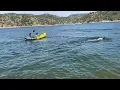 Kayaking and swimming at Millerton Lake