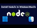 How to Install Node js on Windows Mac Step-by-Step Guide
