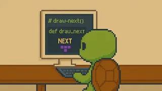 Adding a Next Piece to Tetris Python and Pygame Tetris Tutorial Part 10