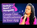 Create Live Notifications in Your App with Node js React Socket IO Build Notification Bell with