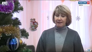 Министр образования Омской области Татьяна Дернова исполнила новогоднее желание 6-летней Анастасии Вашуркиной