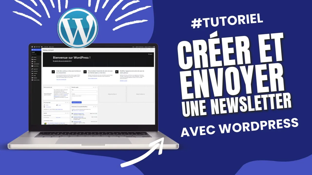 Tutoriels Comment CRÉER et ENVOYER une Newsletter avec WordPress - Tutoriel FluentCRM