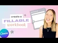 Create an Interactive PDF Workbook for FREE