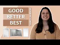 Choose the Right Vanity Mirror Good Better Best