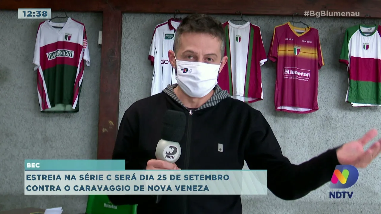 BEC: estreia na Série C será dia 25 de setembro contra o Caravaggio de Nova Veneza