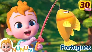 Uma vez eu pesquei um peixe vivo | Música Infantil | O Bebê NuNu do Coração