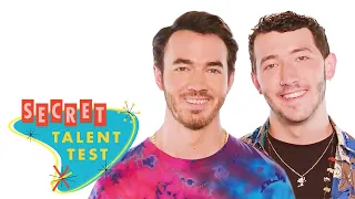 Kevin And Frankie Jonas Attempt Talents They DON T Have LOL Secret Talent Test Cosmopolitan