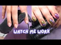 watch me do my twin sister s nails hard gel manicure NZ nail tech