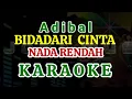 Download Lagu BIDADARI CINTA - Adibal [Karaoke//Lirik] NADA RENDAH