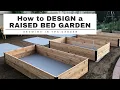 How to DESIGN a RAISED BED GARDEN 10 SIMPLE STEPS