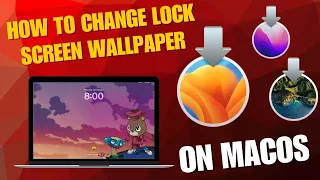 How to Set a New Lock Screen Wallpaper on Mac macOS Tutorial