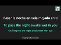 Juan Luis Guerra - Burbujas De Amor Lyrics English Translation - Spanish and English Dual Lyrics