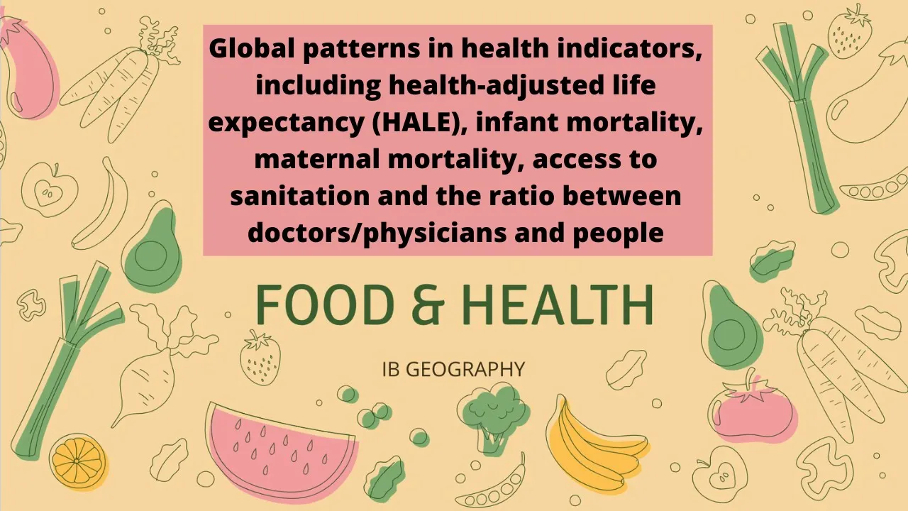 IB Geography: Global patterns in health indicators