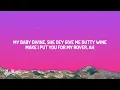 Davido - R&B (Lyrics) ft. Shensea