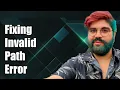 Fixing java nio file InvalidPathException Illegal char at index 2