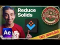 Consolidate Your Solids Folder INSTANTLY Free After Effects Script