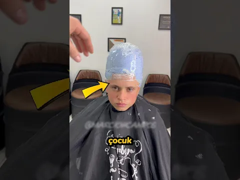 Saçındaki Son Değişim Babasını Hayrete Düşürdü! 🎨⚡
