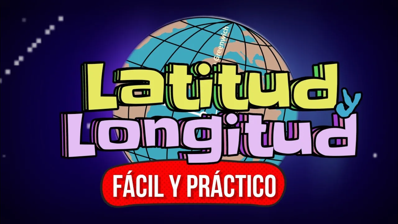 DIFERENCIAS ENTRE LATITUD Y LONGITUD⚡Nivel experto en 4 minutos