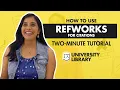 Using RefWorks to Create Bibliographies - Two Minute Tutorials Cal State LA Library