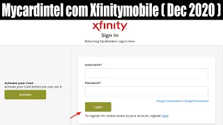 Mycardintel com Xfinitymobile Dec 2020 Its Time To Upgrade To Xfinity Mobile Watch