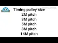 Timing belt pulley