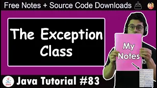 The Exception class in Java