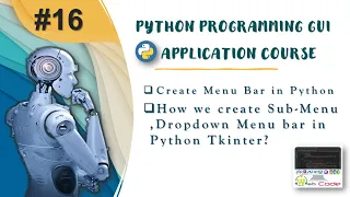 How to Create MenuBar in Python Tkinter