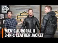 Harley-Davidson Men s Auroral II 3-in-1 Leather Motorcycle Jacket Overview