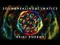 Download Lagu SOUNDHEALING \u0026 CYMATICS | Aura Cleanse 528Hz with Reiki Energy | Singing Bowls \u0026 Tuning Forks