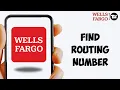 How to Find Transit Number Wells Fargo Wells Fargo Routing Number 2024