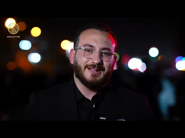 ⁣فضائية العتبة العلوية تنقل صورة الأربعين بمعاني الوفاء والولاء