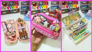 ASMR Filling jumbo and password pencilbox with cute stationery ✨️ 💕 