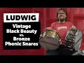 Lagu Vintage Ludwig Black Beauty vs Bronze-Phonic — Brass or Bronze?