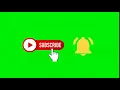 Animasi Tombol Subscribe Lonceng Youtube Green Screen