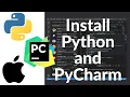 Install Python 3 14 and PyCharm on MAC macOS 2026