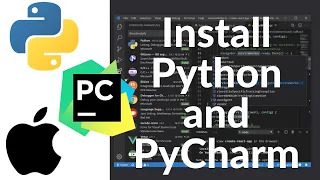 Install Python 3 14 and PyCharm on MAC macOS 2026