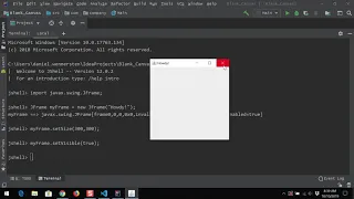 Create a JFrame in Java
