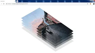 3d Layered Image Hover Effects HTML CSS