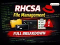 Master RHCSA File Management FULL Breakdown