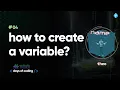 How to create a variable Tekie Byte