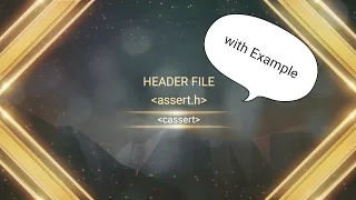 Assert header file in c c Older Vs new header file of assert h and cassert
