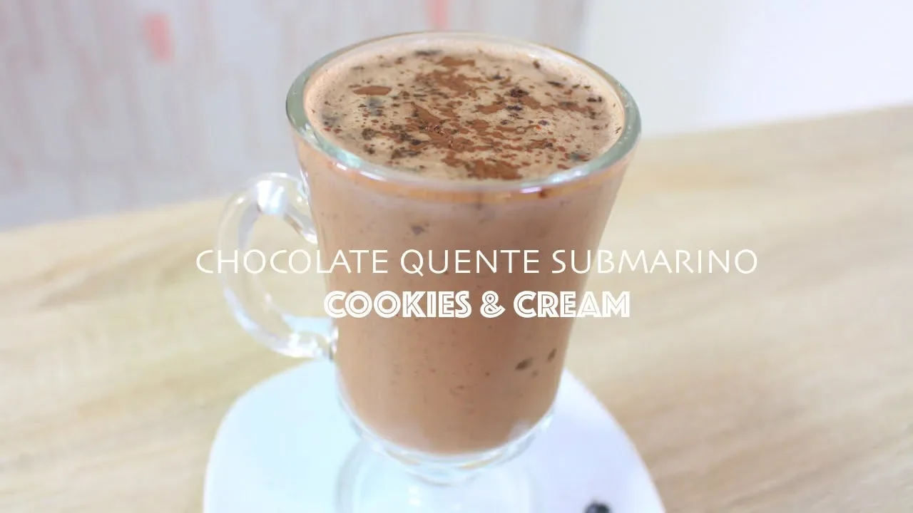 CHOCOLATE QUENTE SUBMARINO COOKIES & CREAM #496 RECEITAS DA MUSSINHA