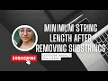 Leetcode 2696 Minimum String Length After Removing Substrings Leetcode Weekly Easy cpp