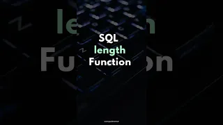 SQL length Function Measuring String Length