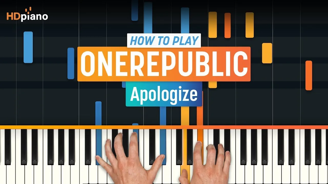 How to Play "Apologize" by OneRepublic | HDpiano (Part 1) Piano Tutorial