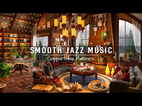 Download MP3 Soothing Jazz Instrumental Music to Work, Study, Focus☕Cozy Coffee Shop Ambience ~ Smooth Jazz Music