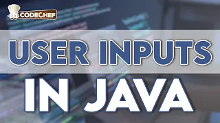 Java User Input