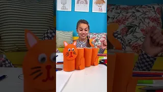 Mom s Cute Cat Pencil Holder Craft