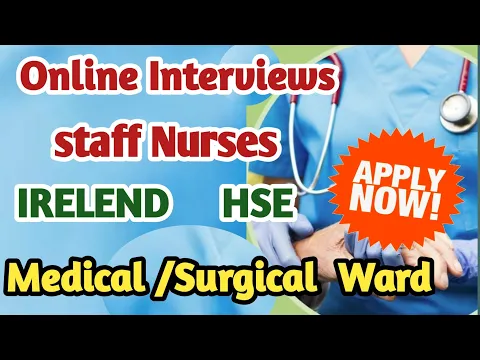 Download MP3 #irelandonlineinterview#medical -surgical Nurses Recruitment/#HSEHospitalinterview