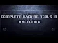 1 Introduction Complete Hacking Tools in Kali Linux Kali Linux Tutorial